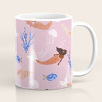 mermaids & Seashells Coffee Mug Gallery Image 1