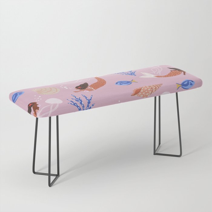 mermaids & Seashells Bench Gallery Image 1