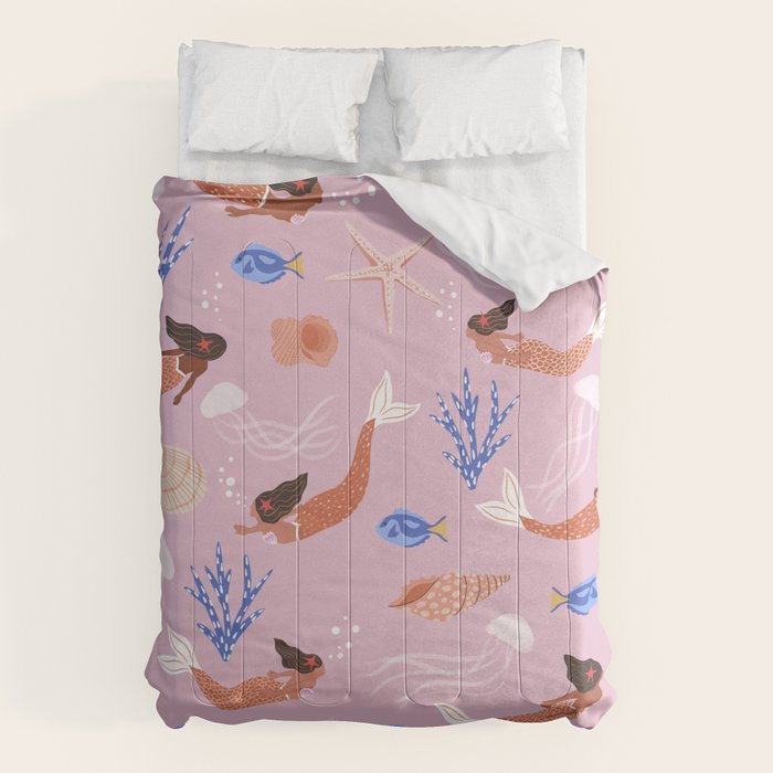 mermaids & Seashells Comforter Gallery Image 6
