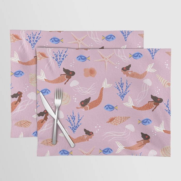 mermaids & Seashells Placemat Gallery Image 1