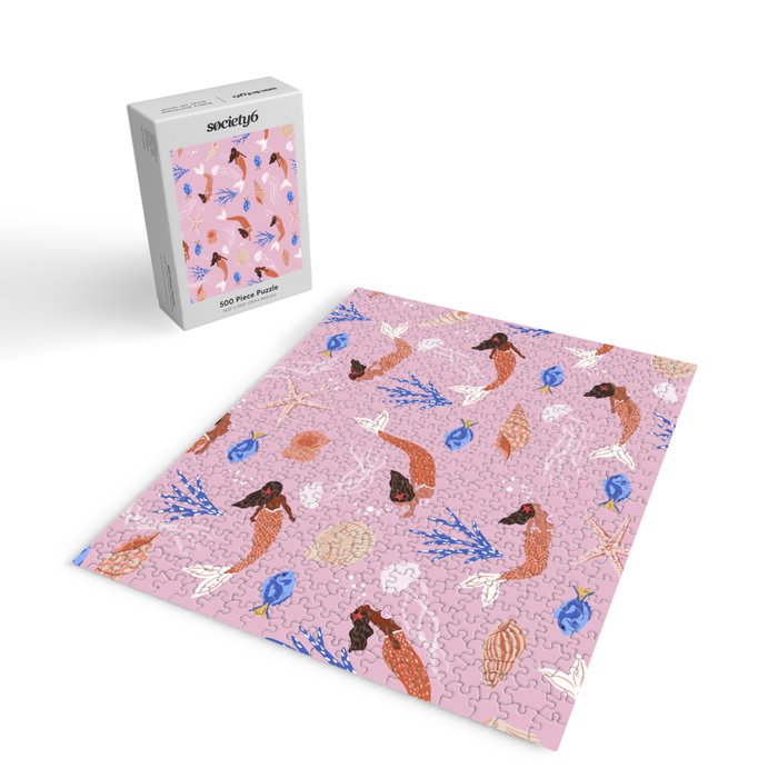 mermaids & Seashells Jigsaw Puzzle Gallery Image 2