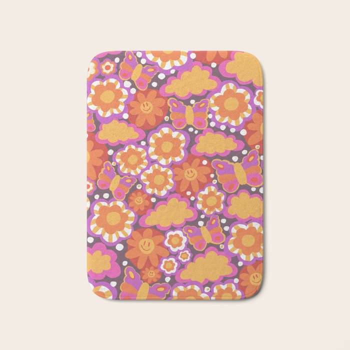 Butterfly world Bath Mat Gallery Image 1