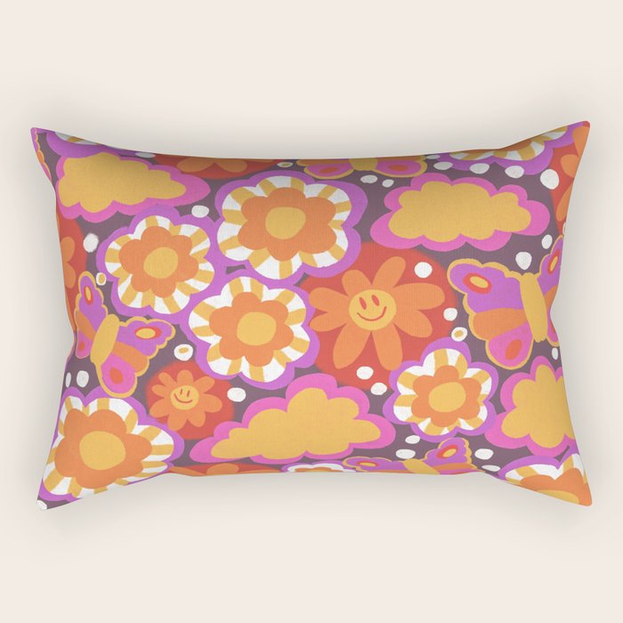 Butterfly world Rectangular Pillow Gallery Image 2