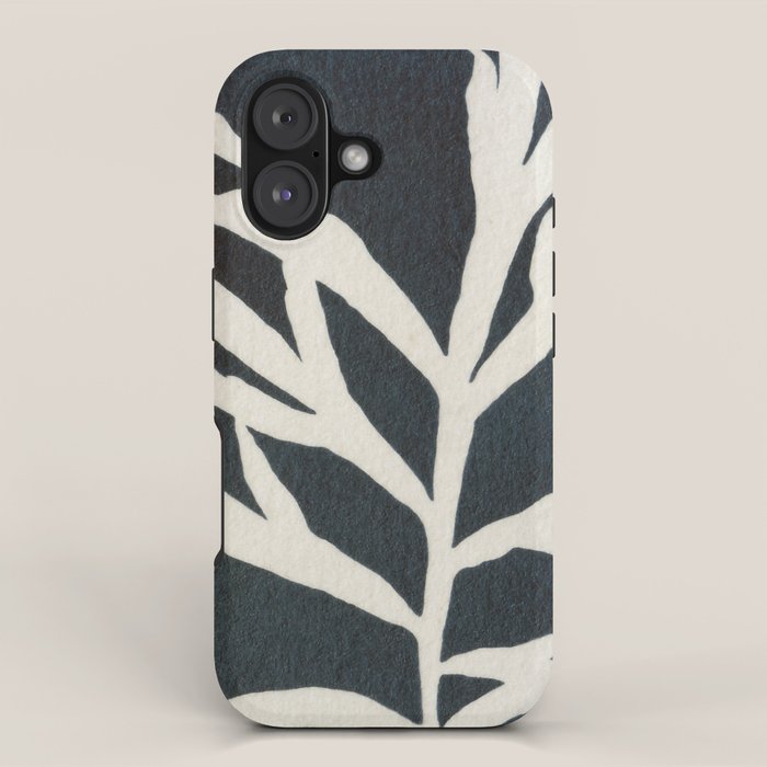 Cyanotype Still Life Studies #3 iPhone Case Gallery Image 1