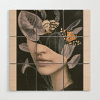 Night Garden 7 Wood Wall Art Gallery Image 1