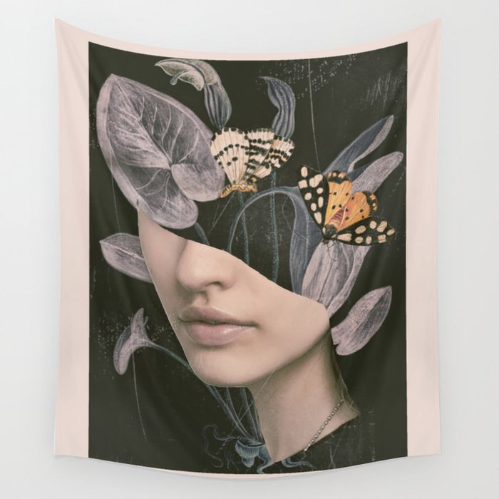 Night Garden 7 Wall Tapestry Gallery Image 1