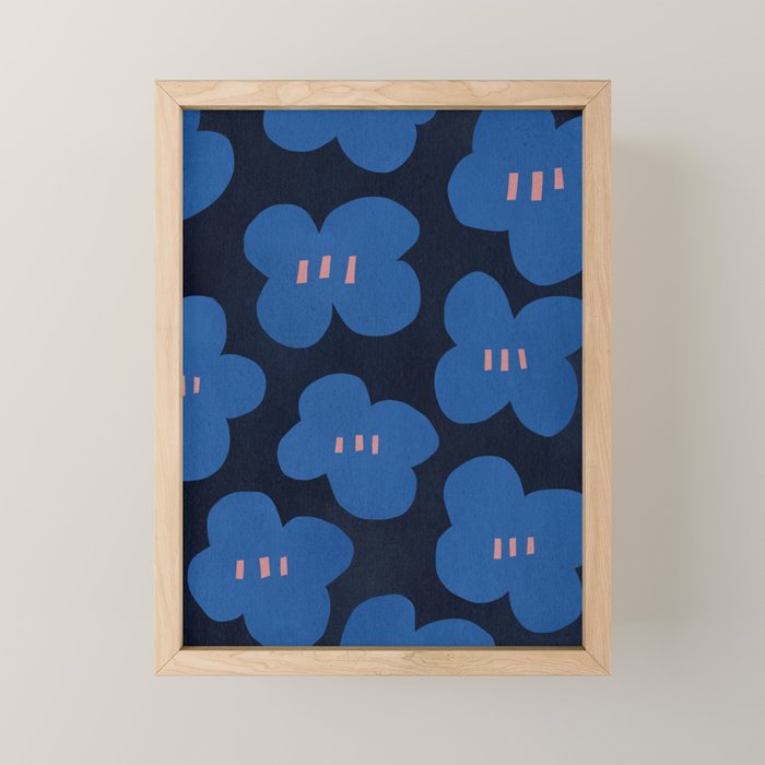 HEY-floral  Mini Art Print