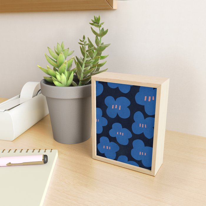 HEY-floral  Mini Art Print Gallery Image 2