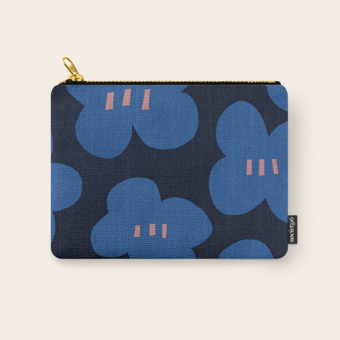 HEY-floral  Carry All Pouch Gallery Image 1