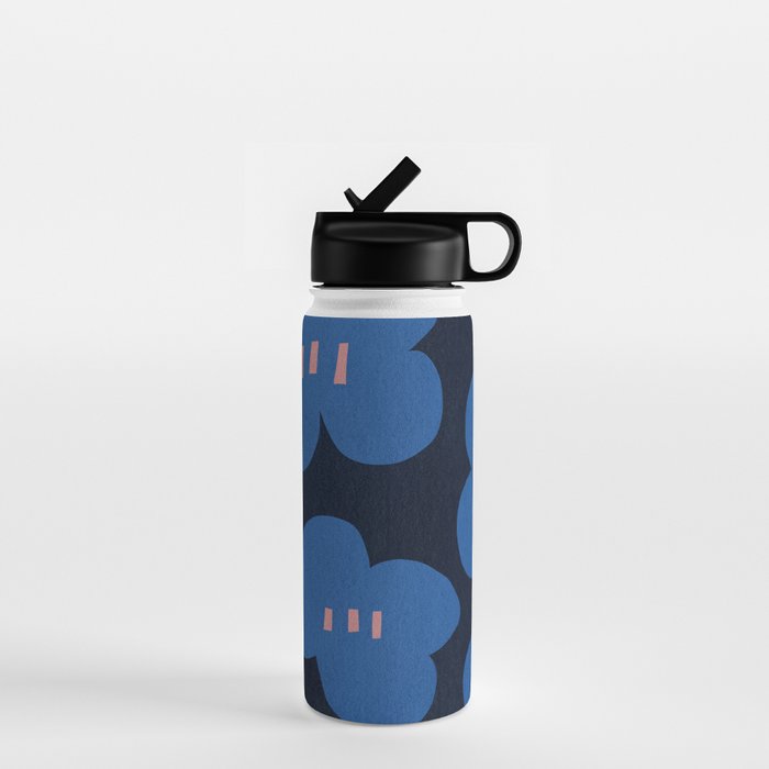 HEY-floral  Water Bottle Gallery Image 1