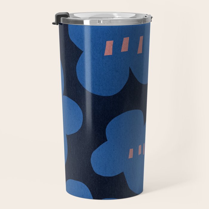 HEY-floral  Travel Mug Gallery Image 3