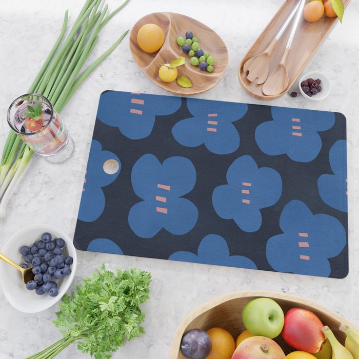 HEY-floral  Cutting Board Gallery Image 2