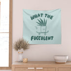What The Fucculent Wall Tapestry Gallery Image 2