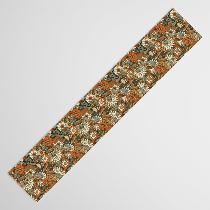Mushroom Butterfly Garden Table Runner Gallery Image 3