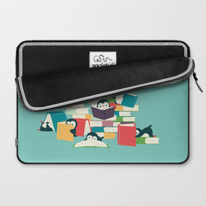 Reading Penguins Laptop Sleeve Gallery Image 2