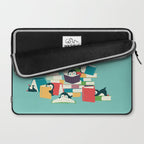Reading Penguins Laptop Sleeve Gallery Image 2