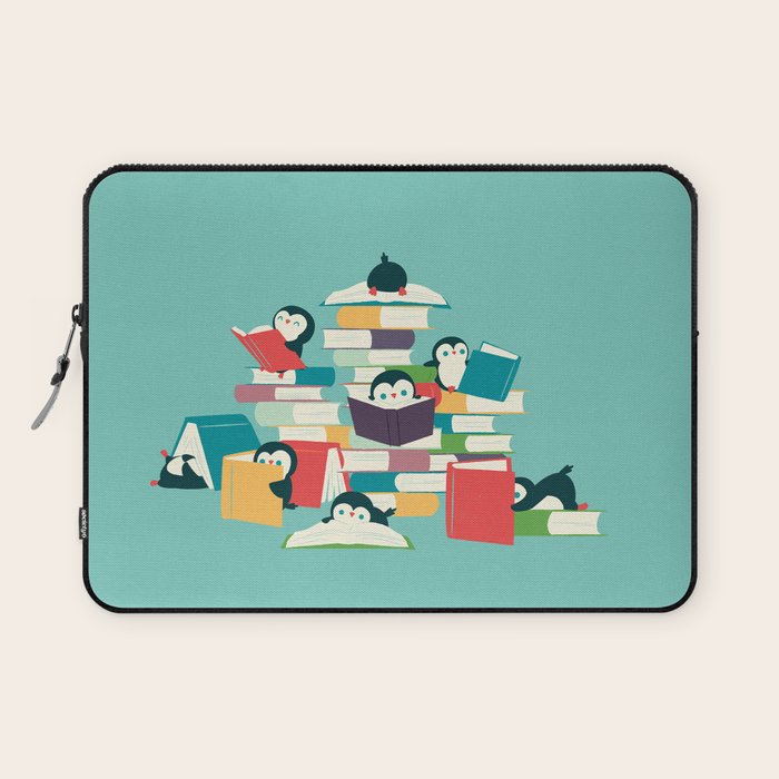 Reading Penguins Laptop Sleeve Gallery Image 1