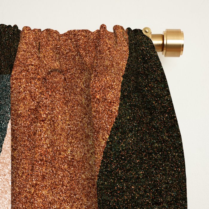 ABSTRACT ALPHABET / Decorative K Window Curtain Gallery Image 2