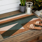 ABSTRACT ALPHABET / Decorative K Outdoor Rug Gallery Image 2