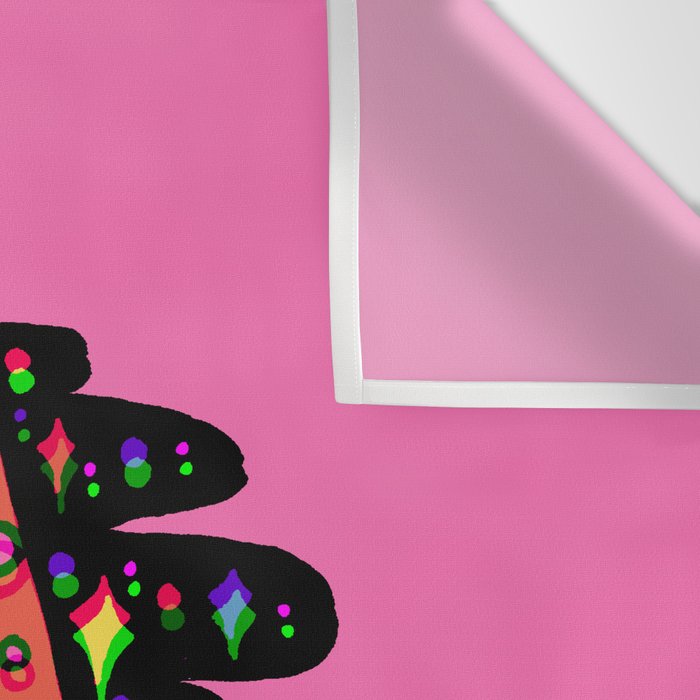 Lit Lava Lamp in pink in 3D Wall Tapestry Gallery Image 3