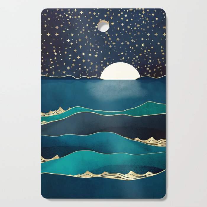 Moonlit Stars Cutting Board Gallery Image 1