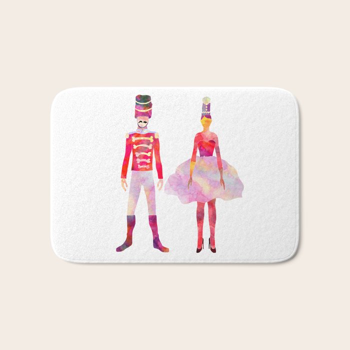 Nutcracker Ballet Bath Mat Gallery Image 1