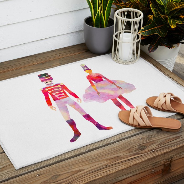 Nutcracker Ballet Outdoor Rug Gallery Image 2