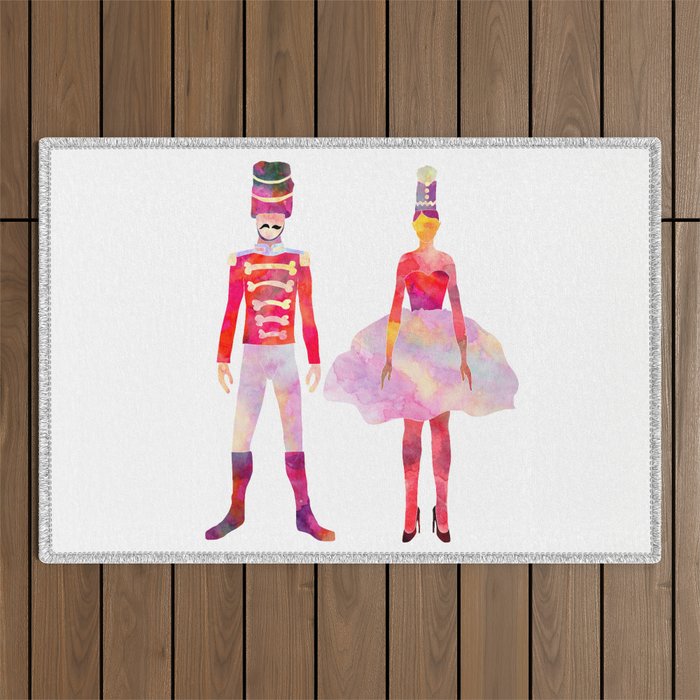 Nutcracker Ballet Outdoor Rug Gallery Image 1