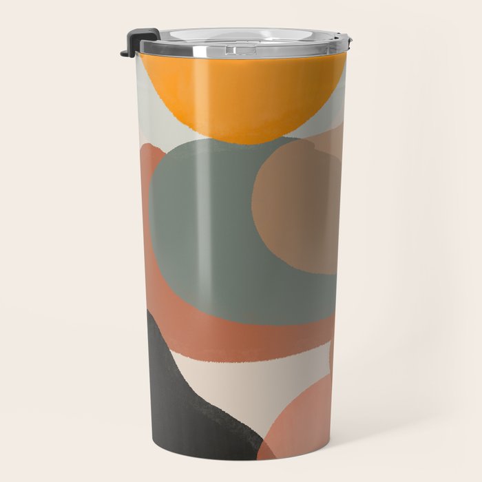 Modern Abstract Art 145 Travel Mug Gallery Image 3