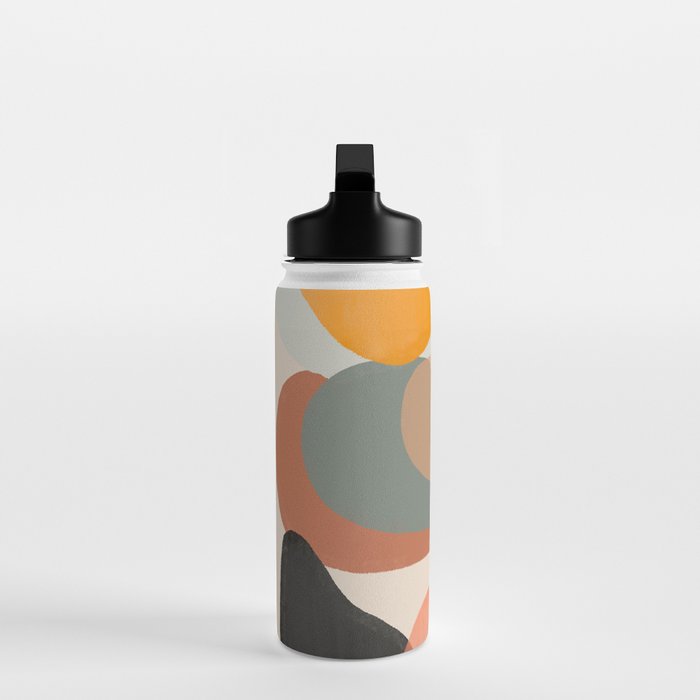 Modern Abstract Art 145 Water Bottle Gallery Image 3