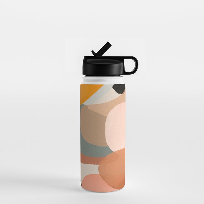 Modern Abstract Art 145 Water Bottle Gallery Image 1