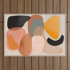 Modern Abstract Art 145 Outdoor Rug Gallery Image 1