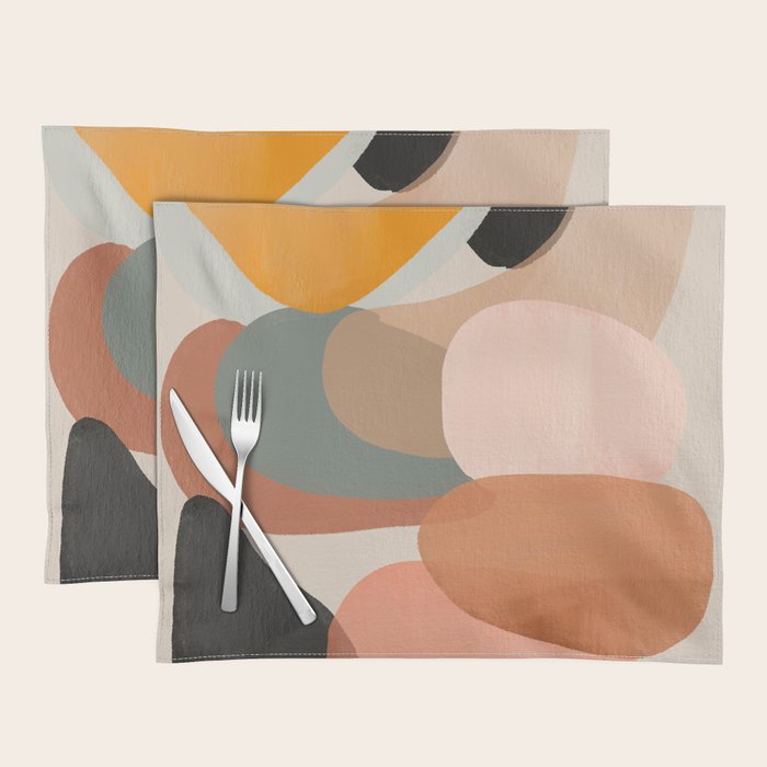 Modern Abstract Art 145 Placemat Gallery Image 1