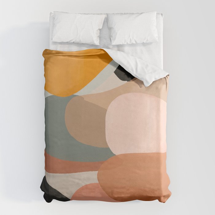 Modern Abstract Art 145 Duvet Cover Gallery Image 6