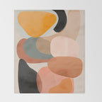 Modern Abstract Art 145 Throw Blanket Gallery Image 2