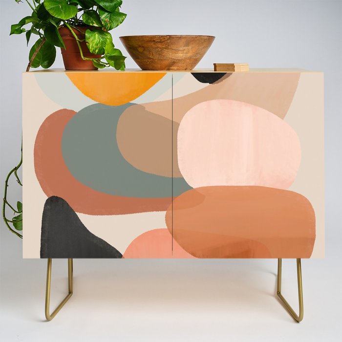 Modern Abstract Art 145 Credenza Gallery Image 1