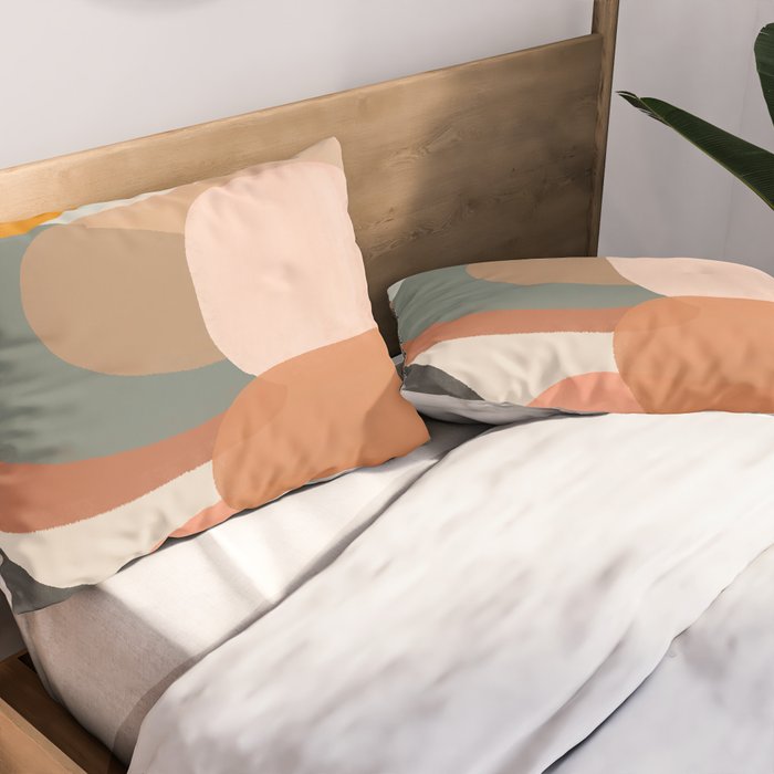 Modern Abstract Art 145 Pillow Sham Gallery Image 2
