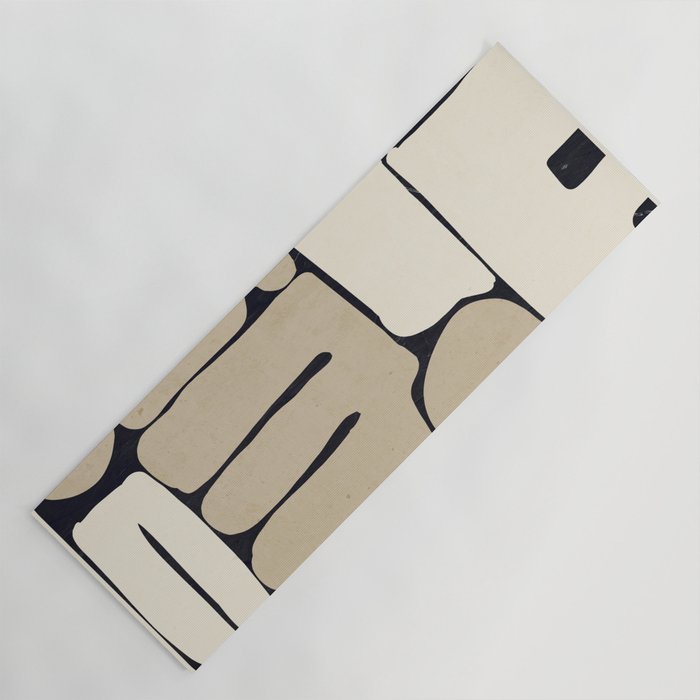 Modern Abstract Minimal Shapes 163 Yoga Mat Gallery Image 1