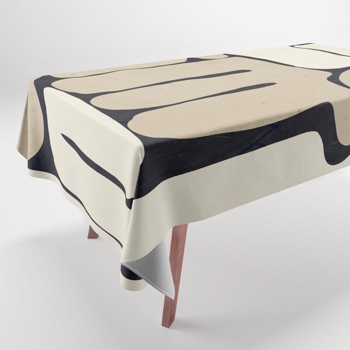 Modern Abstract Minimal Shapes 163 Tablecloth Gallery Image 1