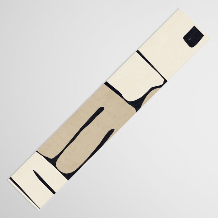 Modern Abstract Minimal Shapes 163 Table Runner Gallery Image 3