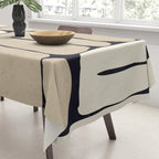 Modern Abstract Minimal Shapes 163 Tablecloth Gallery Image 3