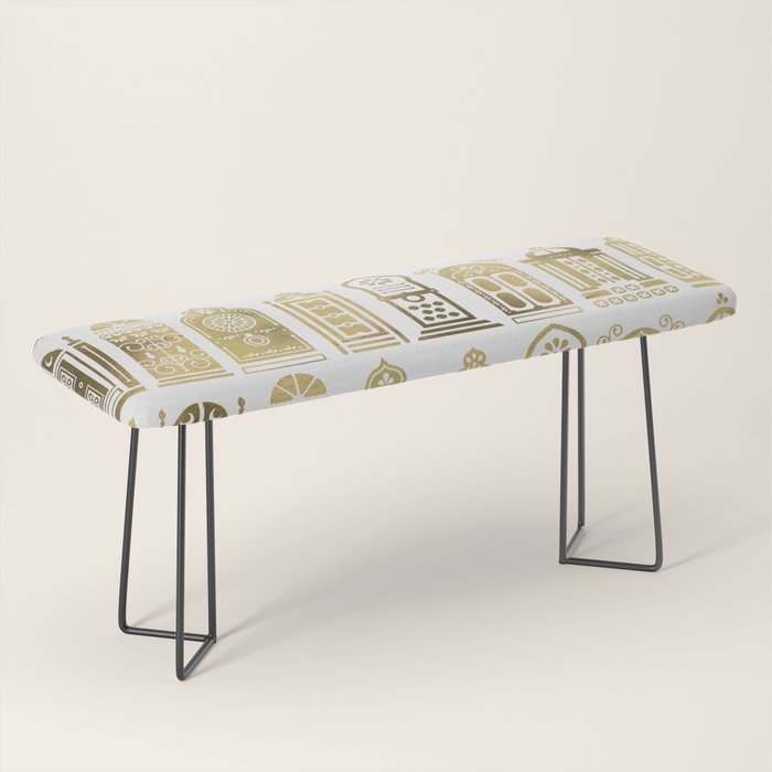 Moroccan Doors - Gold Palette Bench Gallery Image 1