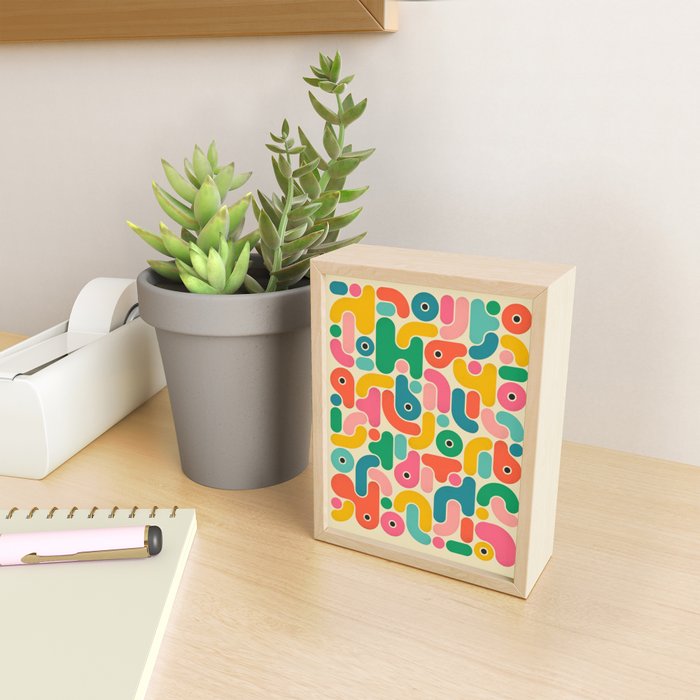 Geometrics 8 Mini Art Print Gallery Image 2