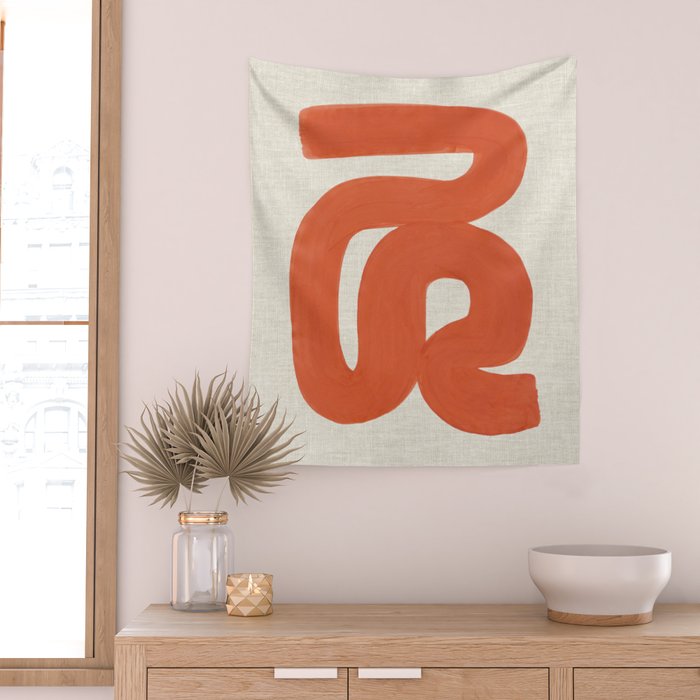 Orange River Bend Wall Tapestry Gallery Image 2