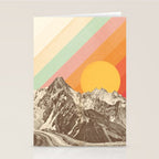 Mountainscape 1 Stationery Card Gallery Image 2