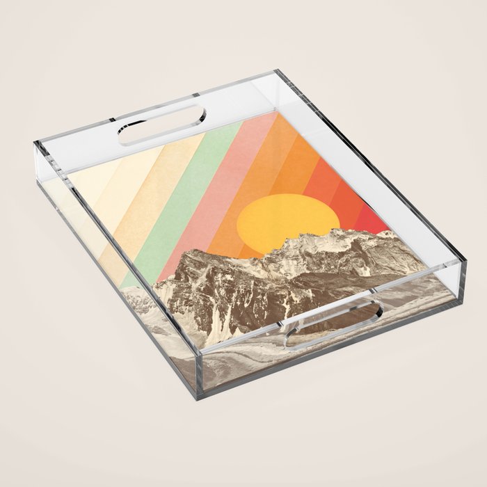 Mountainscape 1 Acrylic Tray Gallery Image 1