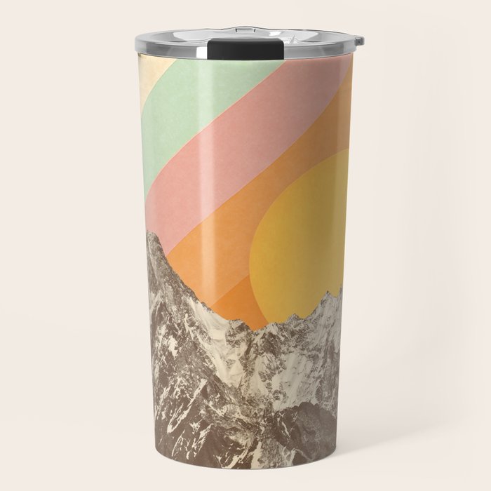 Mountainscape 1 Travel Mug Gallery Image 1