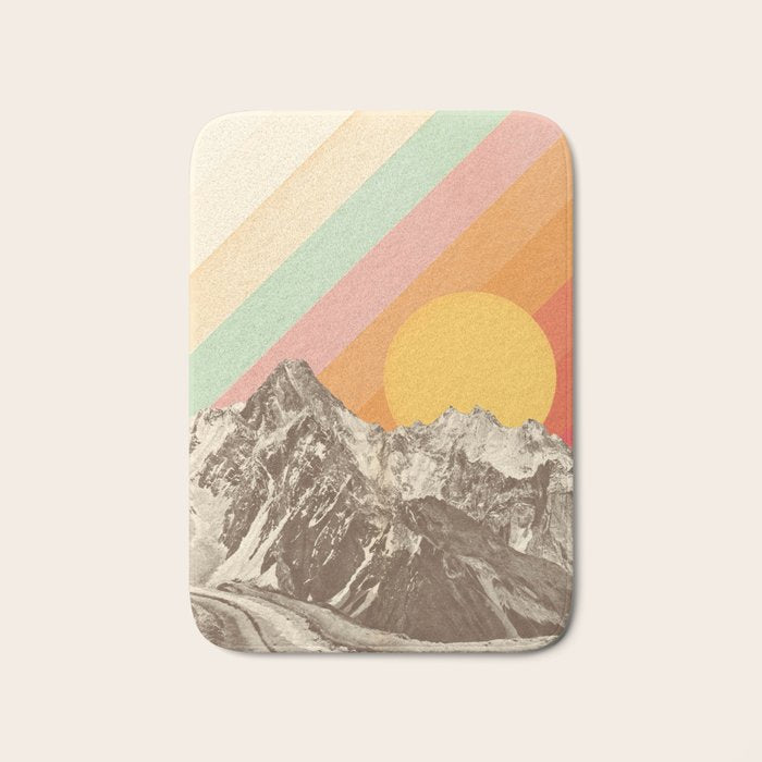 Mountainscape 1 Bath Mat Gallery Image 1