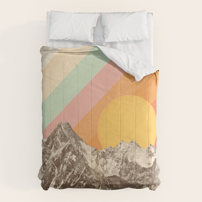 Mountainscape 1 Comforter Gallery Image 1