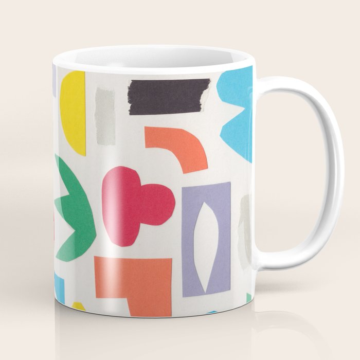 Playful Collage #3 Coffee Mug Gallery Image 1